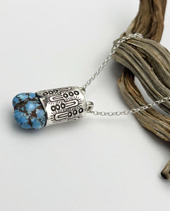 Golden Hills Turquoise Nugget Monsoon Talisman Necklace