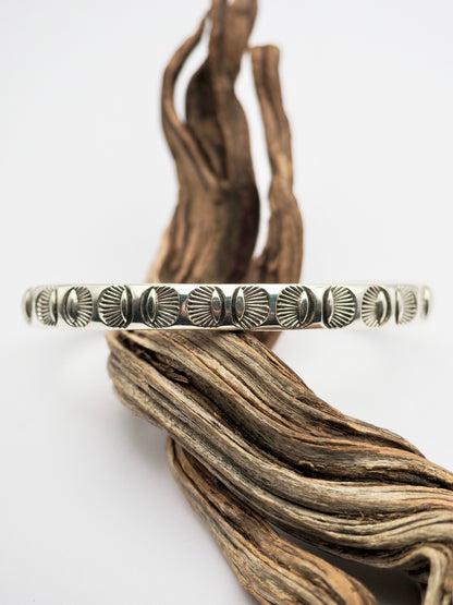 MTO Cottontail Hand Stamped Stacker Cuff