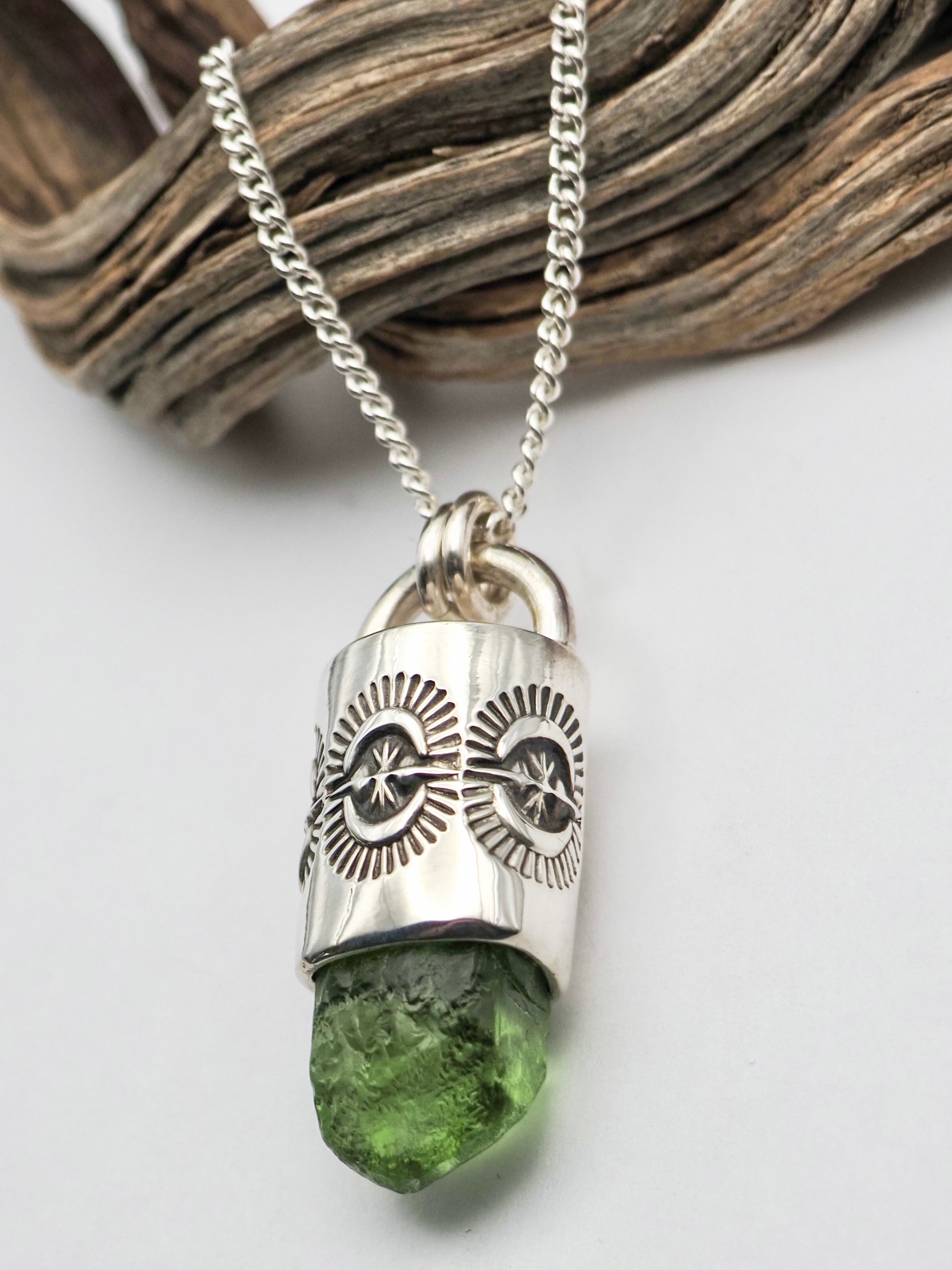Peridot Portal Talisman Necklace