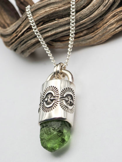 Peridot Portal Talisman Necklace