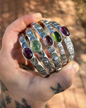 Rubellite Tourmaline Ocotillo Heavyweight Stacker Cuff XS