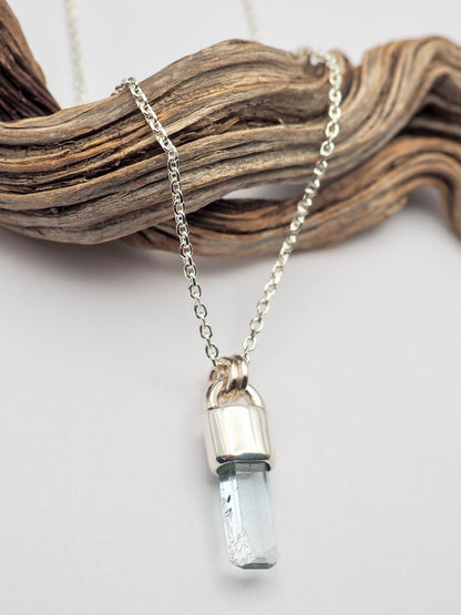 Aquamarine Talisman Necklace
