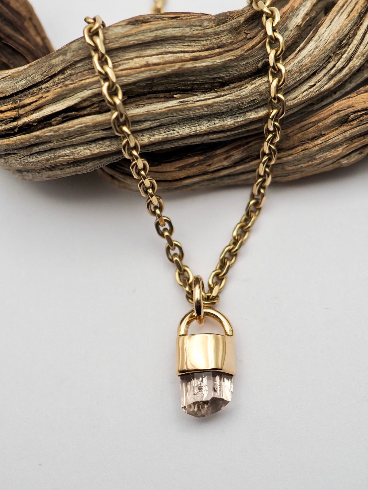 Topaz 14k Gold Talisman