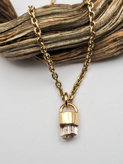 Topaz 14k Gold Talisman