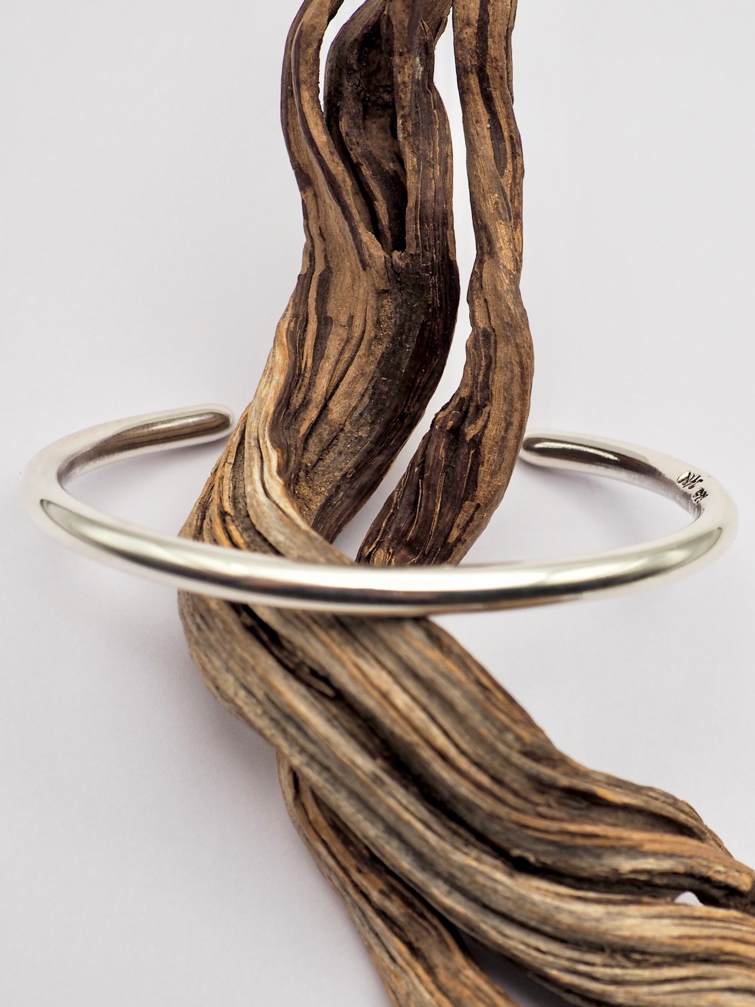 6g Sterling Silver Stack Filler Cuff S/M