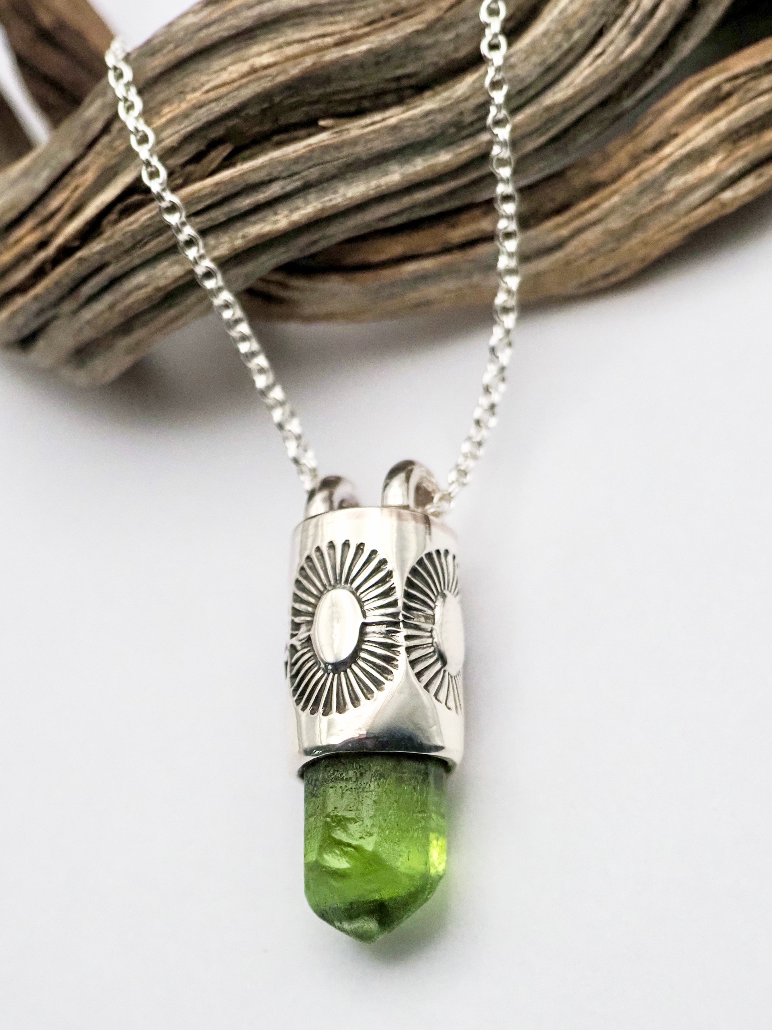 Peridot Sunshine Talisman Necklace