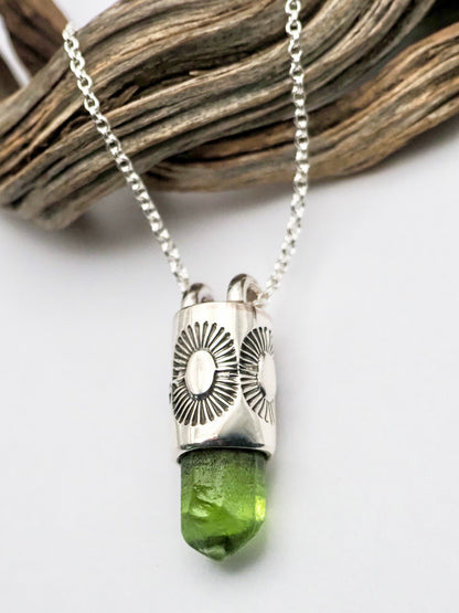 Peridot Sunshine Talisman Necklace