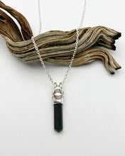 Green Tourmaline Eye Talisman Necklace