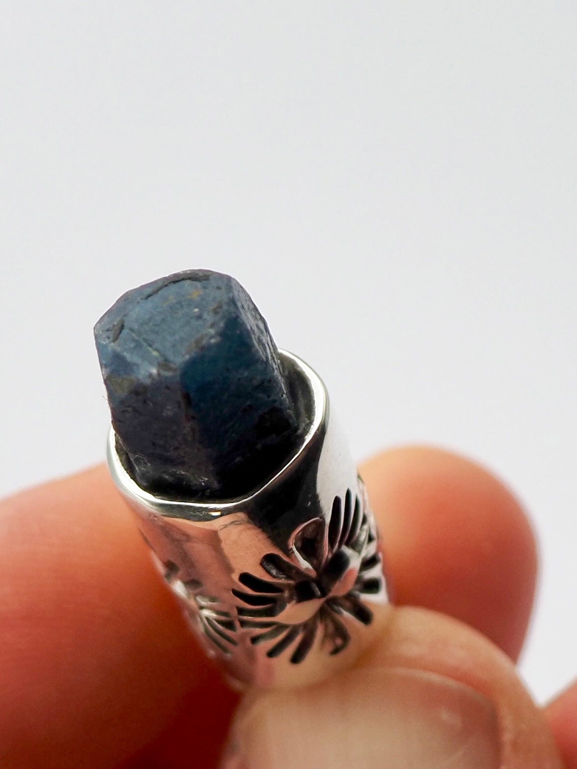 Sapphire Mesquite Talisman Necklace