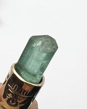 Green Tourmaline 14k Gold Raincloud Talisman Necklace