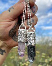 Tibetan Quartz Mulit Point Talisman Necklace