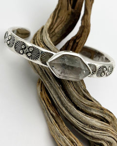 Tibetan Quartz Nopales Heavyweight Stacker Cuff XS