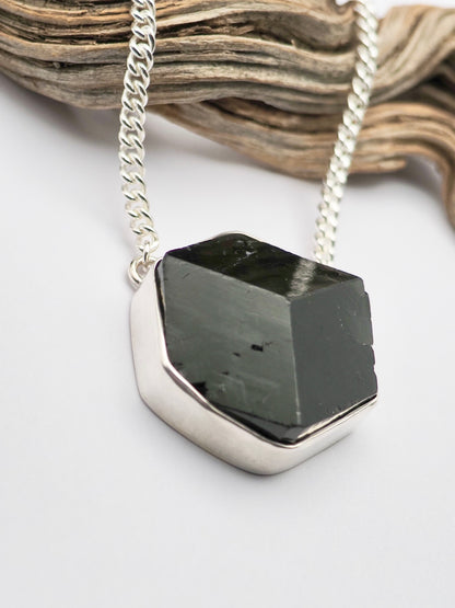 Black Tourmaline Talisman Necklace