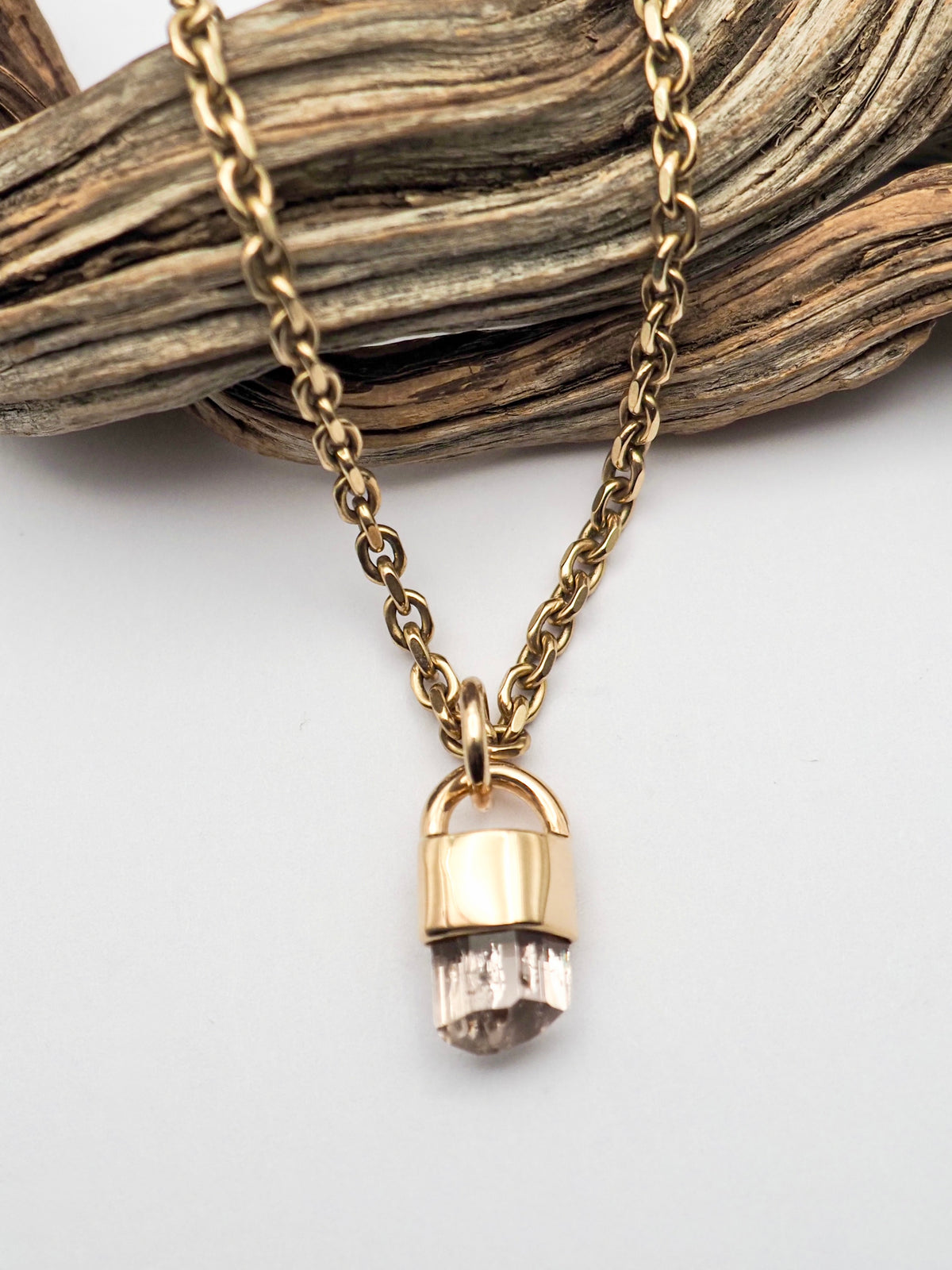 Topaz 14k Gold Talisman