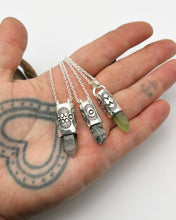 Raw Diamond Tumbleweed Talisman Necklace