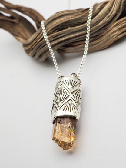 Imperial Topaz Arroyo Talisman Necklace