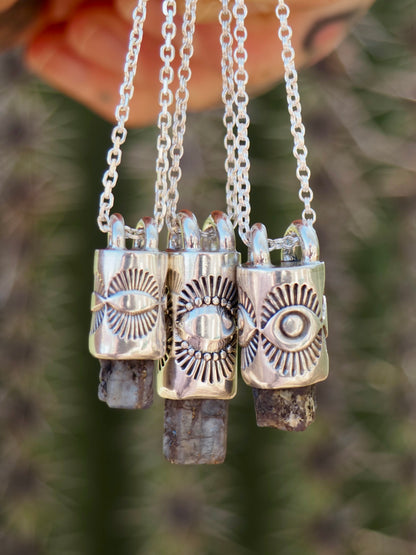 Alexandrite Eye Talisman Necklace