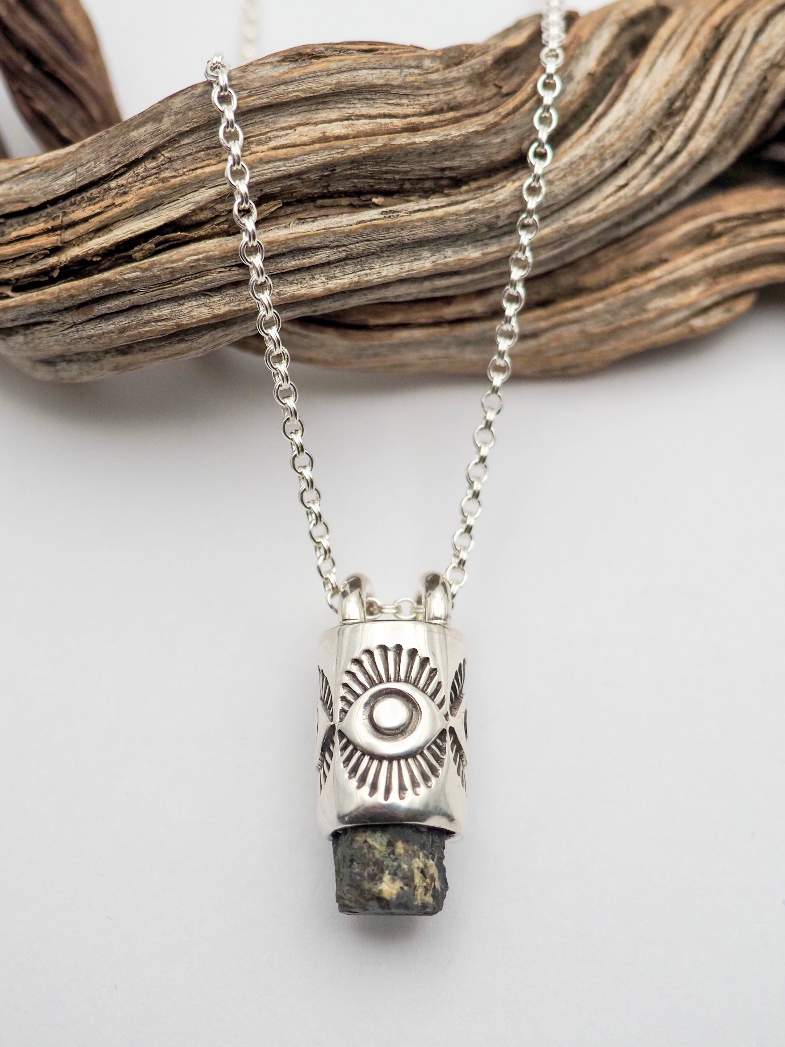 Alexandrite Eye Talisman Necklace