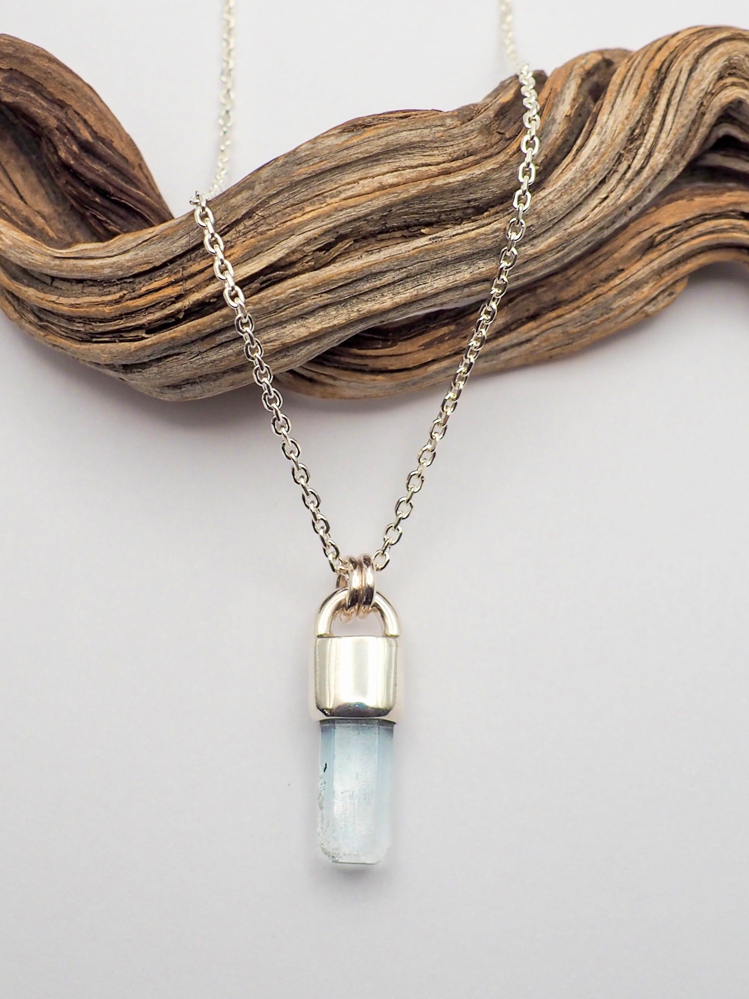Aquamarine Talisman Necklace
