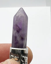 Polished Brazilian Amethyst Raincloud Talisman Necklace
