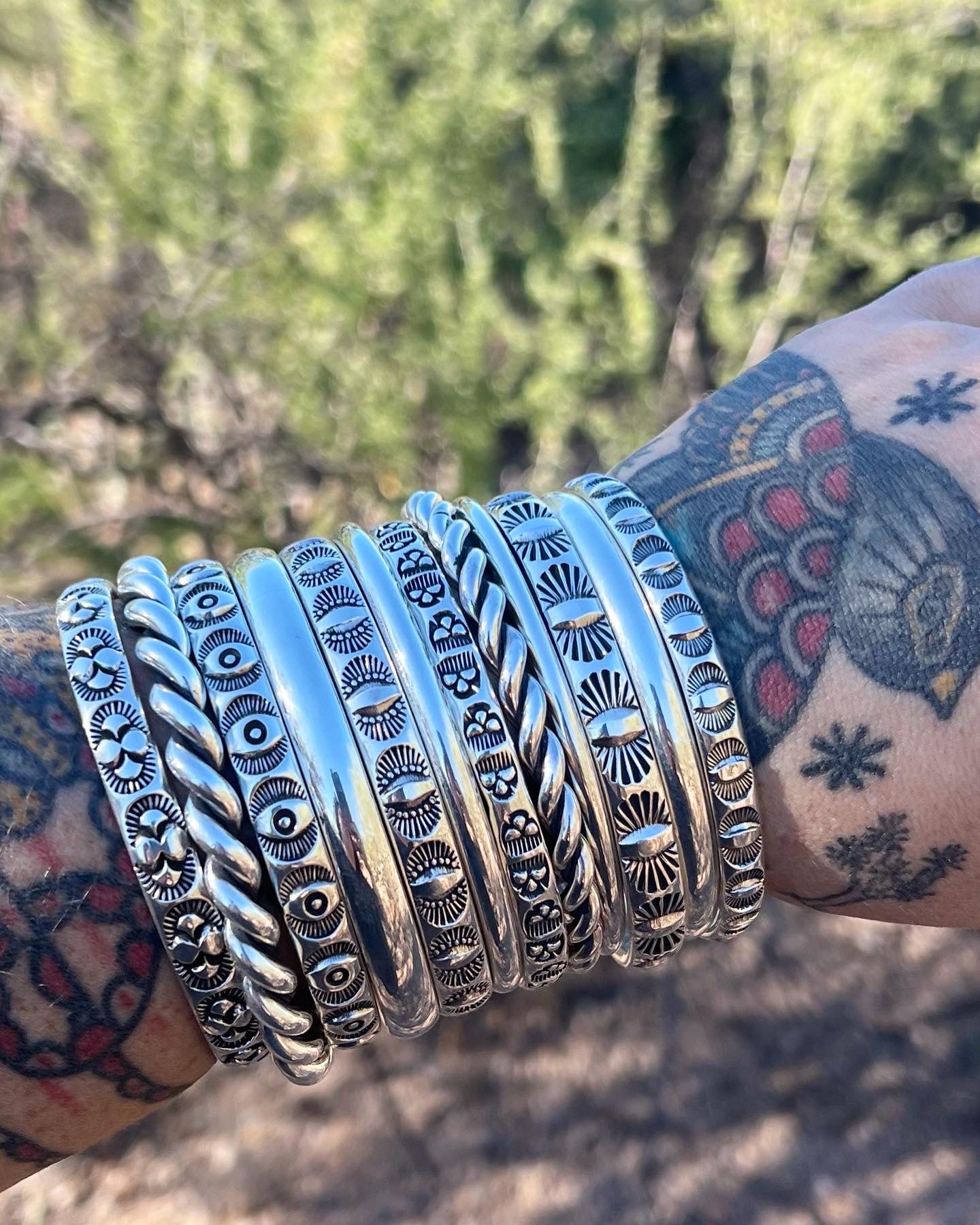 MTO Smooth Half Round Bangle