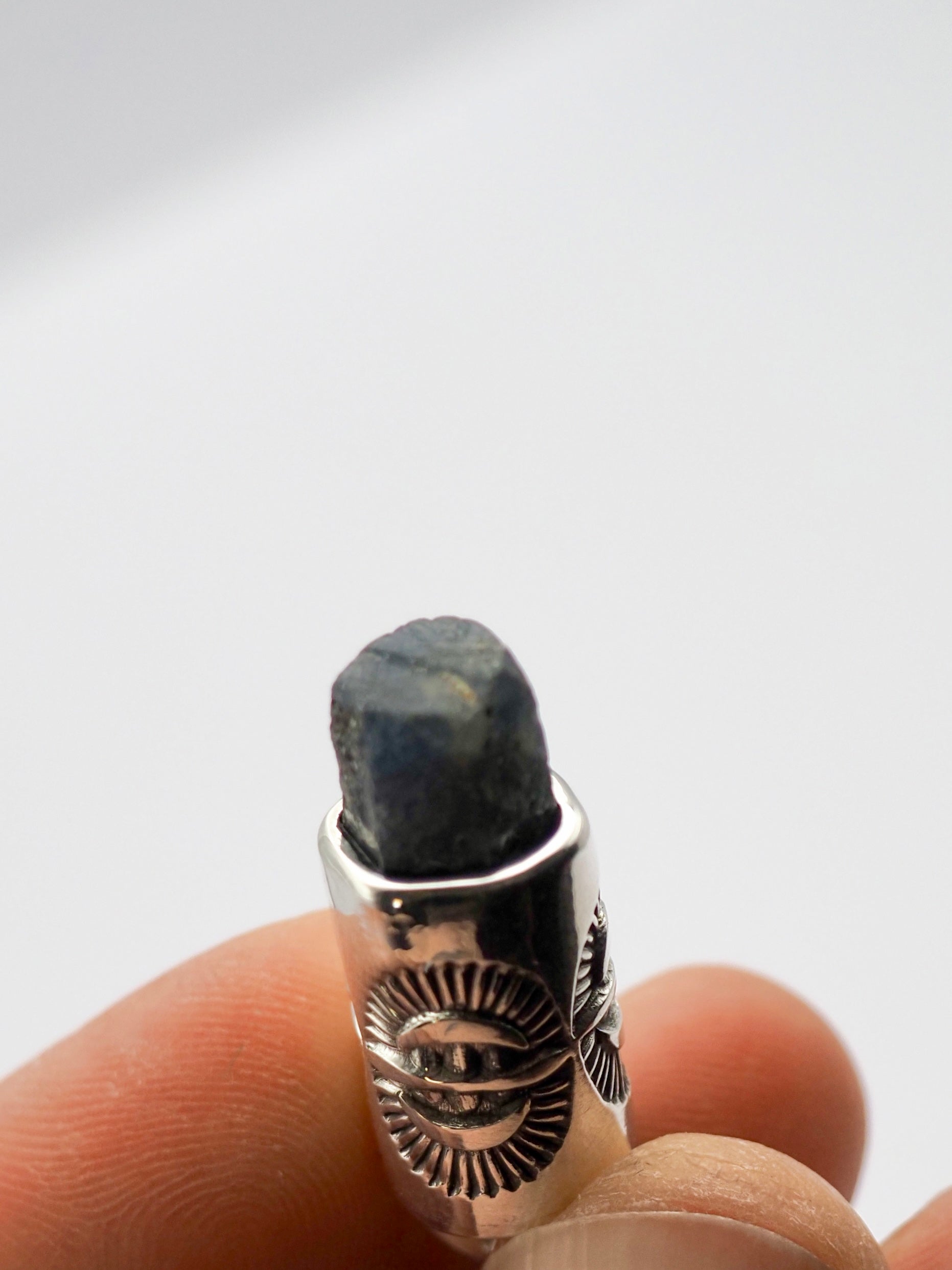 Sapphire Portal II Talisman Necklace