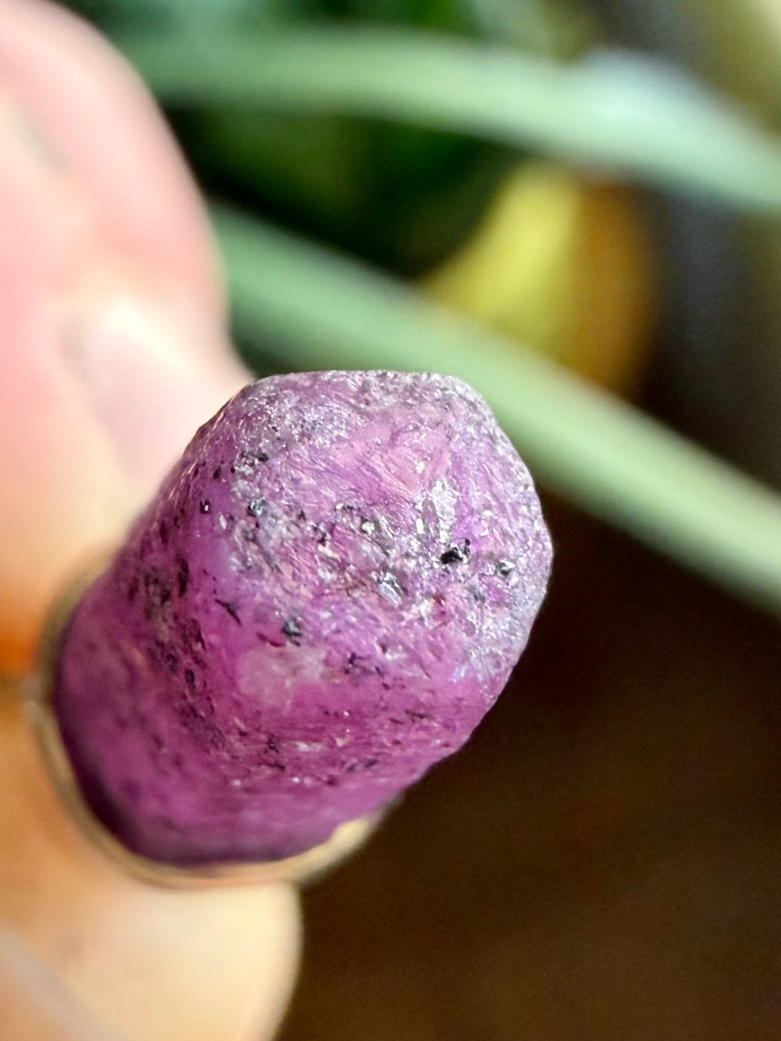 Ruby 14k Gold Mini Talisman