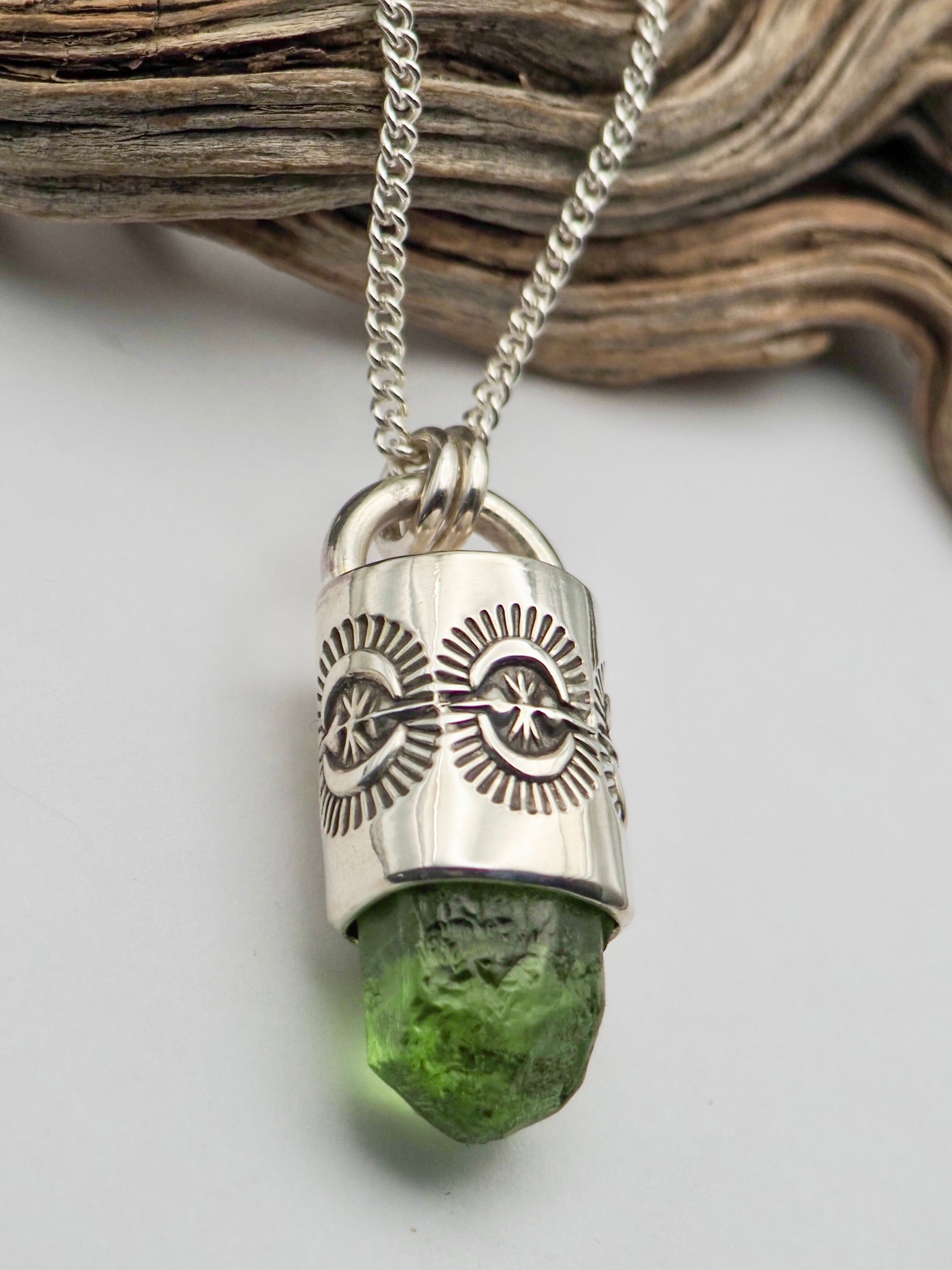 Peridot Portal Talisman Necklace