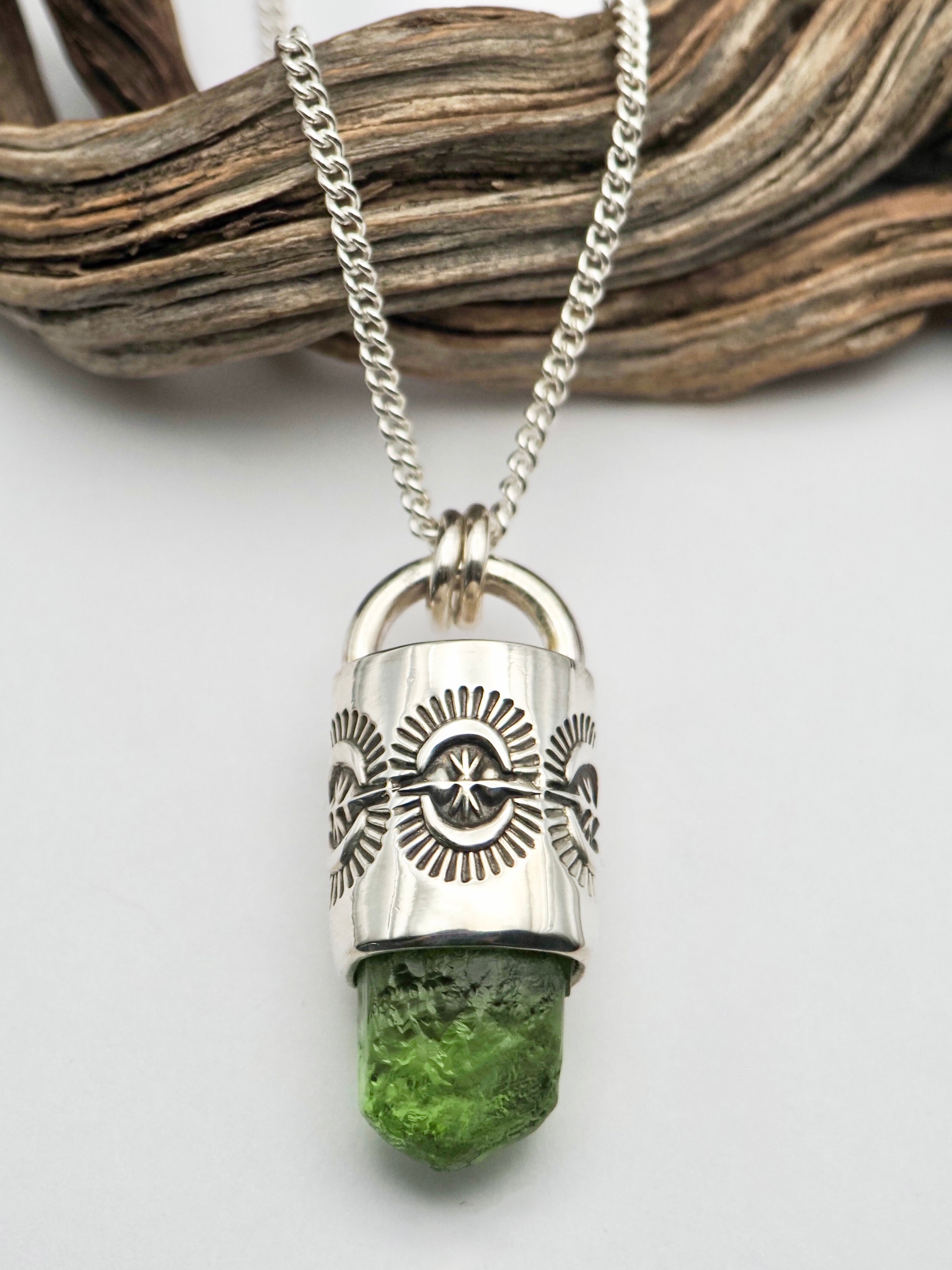 Peridot Portal Talisman Necklace