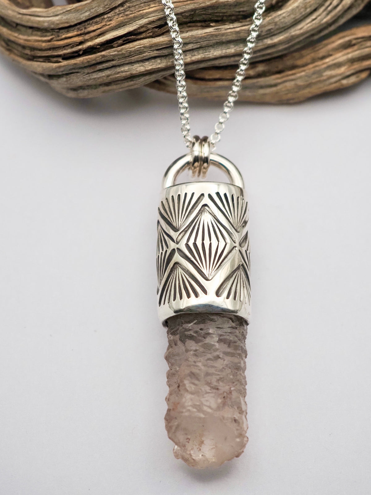 Nirvana Quartz Arroyo Talisman Necklace