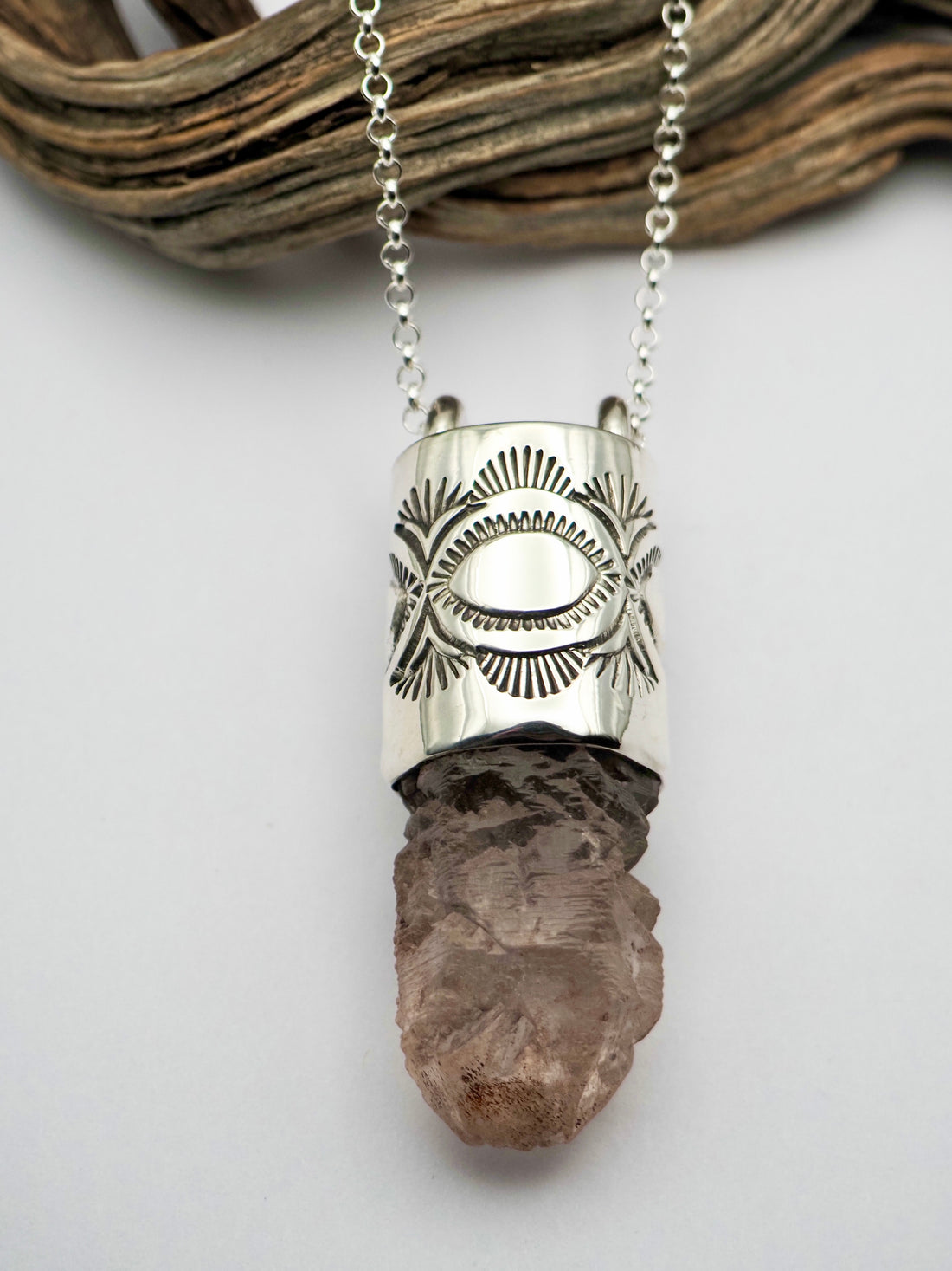 Nirvana Quartz Eye/Desert Talisman Necklace