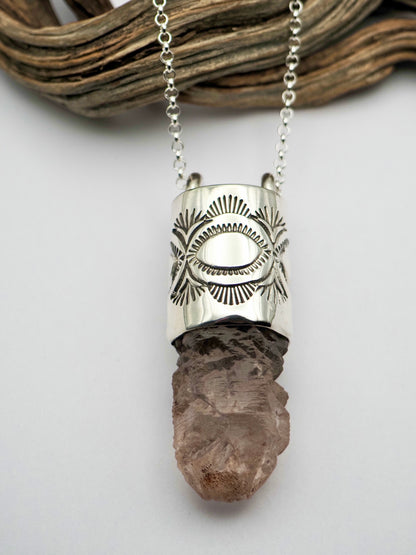 Nirvana Quartz Eye/Desert Talisman Necklace