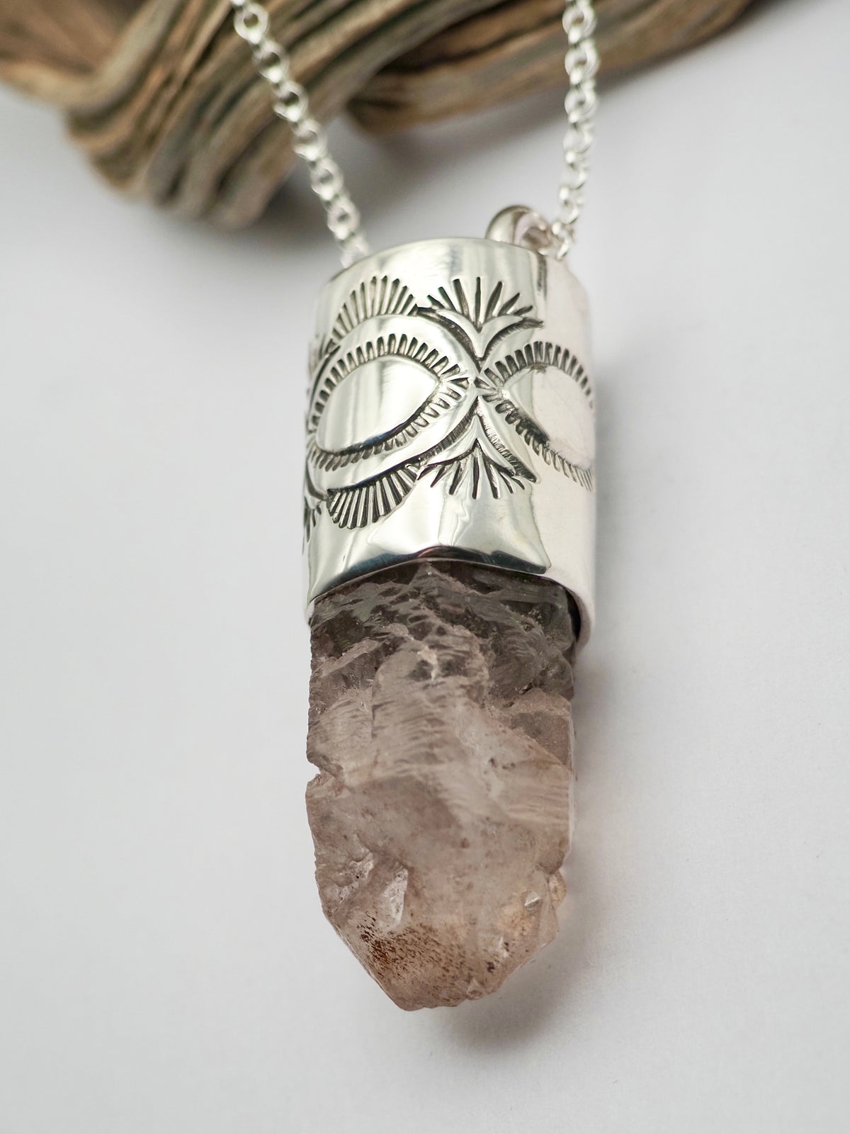 Nirvana Quartz Eye/Desert Talisman Necklace