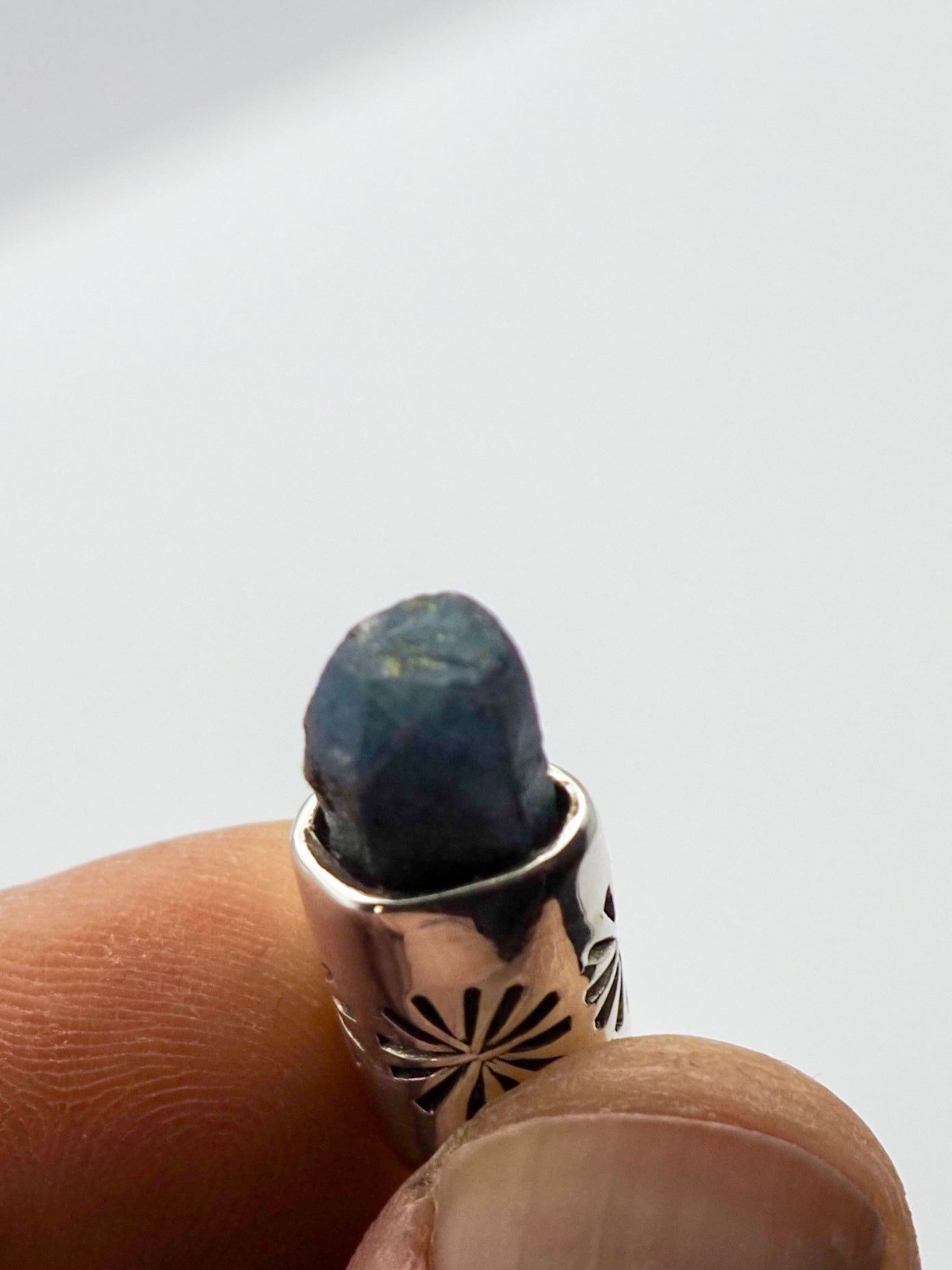 Sapphire Sparkle Talisman Necklace