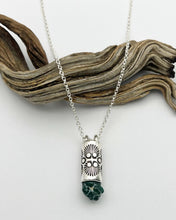 Fox Turquoise Nugget Opuntia Talisman Necklace