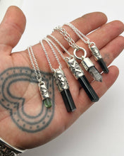 Black Tourmaline Oasis Talisman Necklace