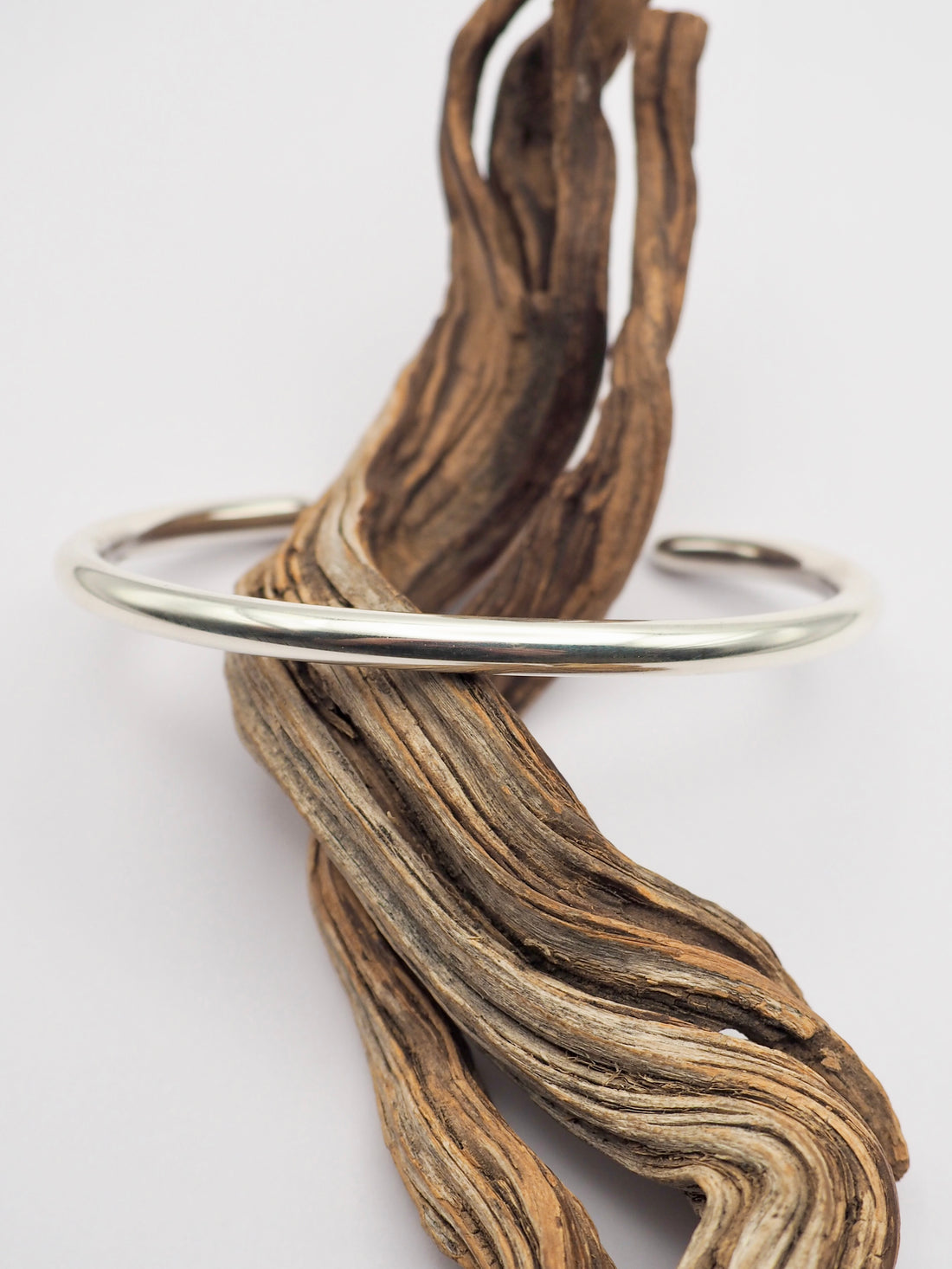 6g Sterling Silver Stack Filler Cuff S/M