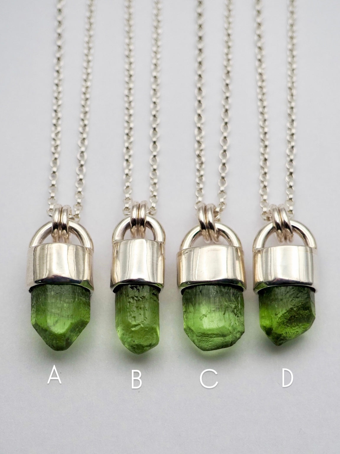 Peridot Small Talisman Necklaces