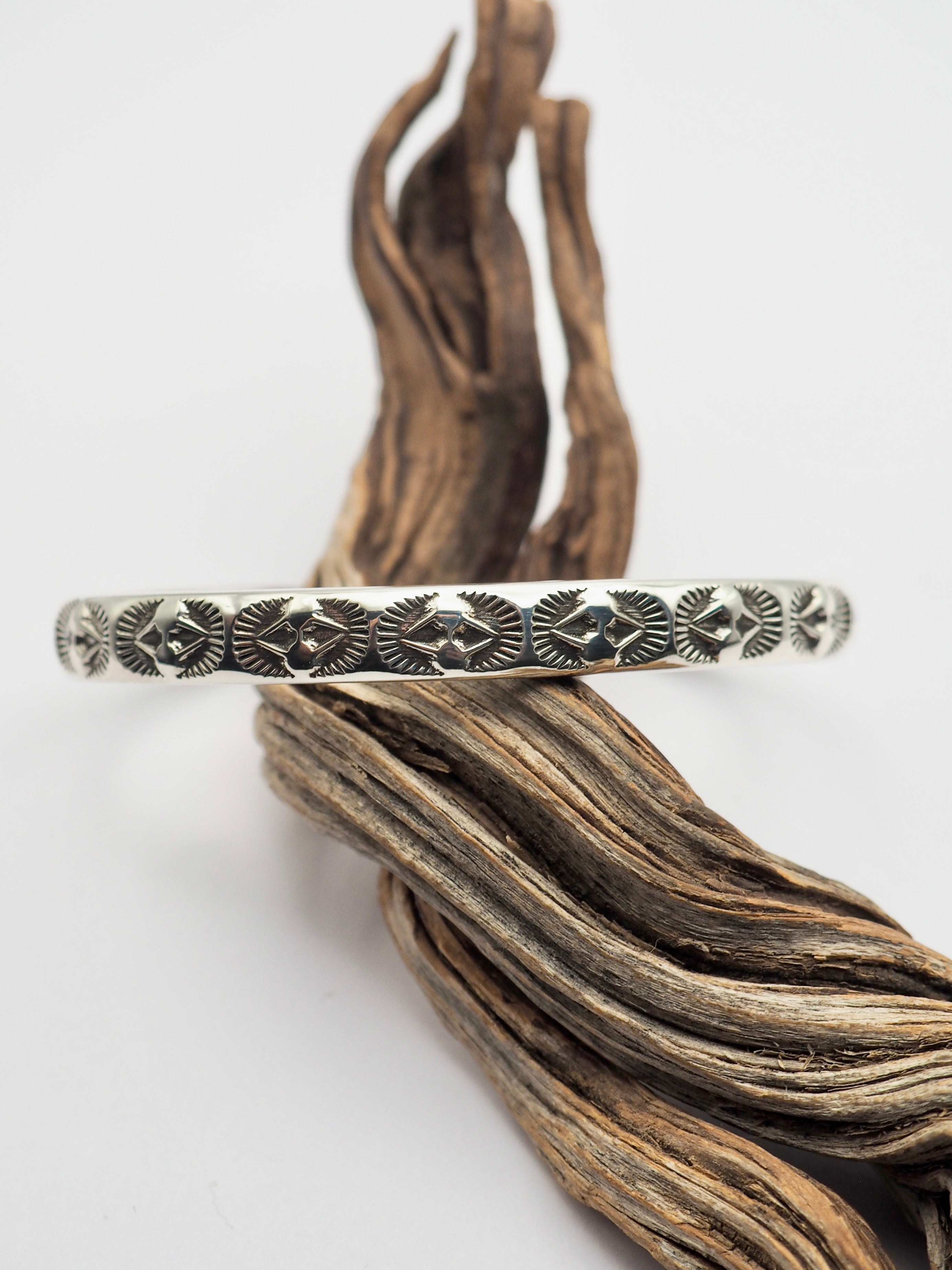 MTO Mesa Hand Stamped Stacker Cuff