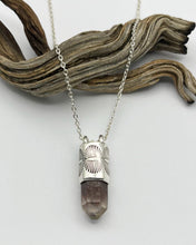 Disco Quartz Eye Talisman Necklace