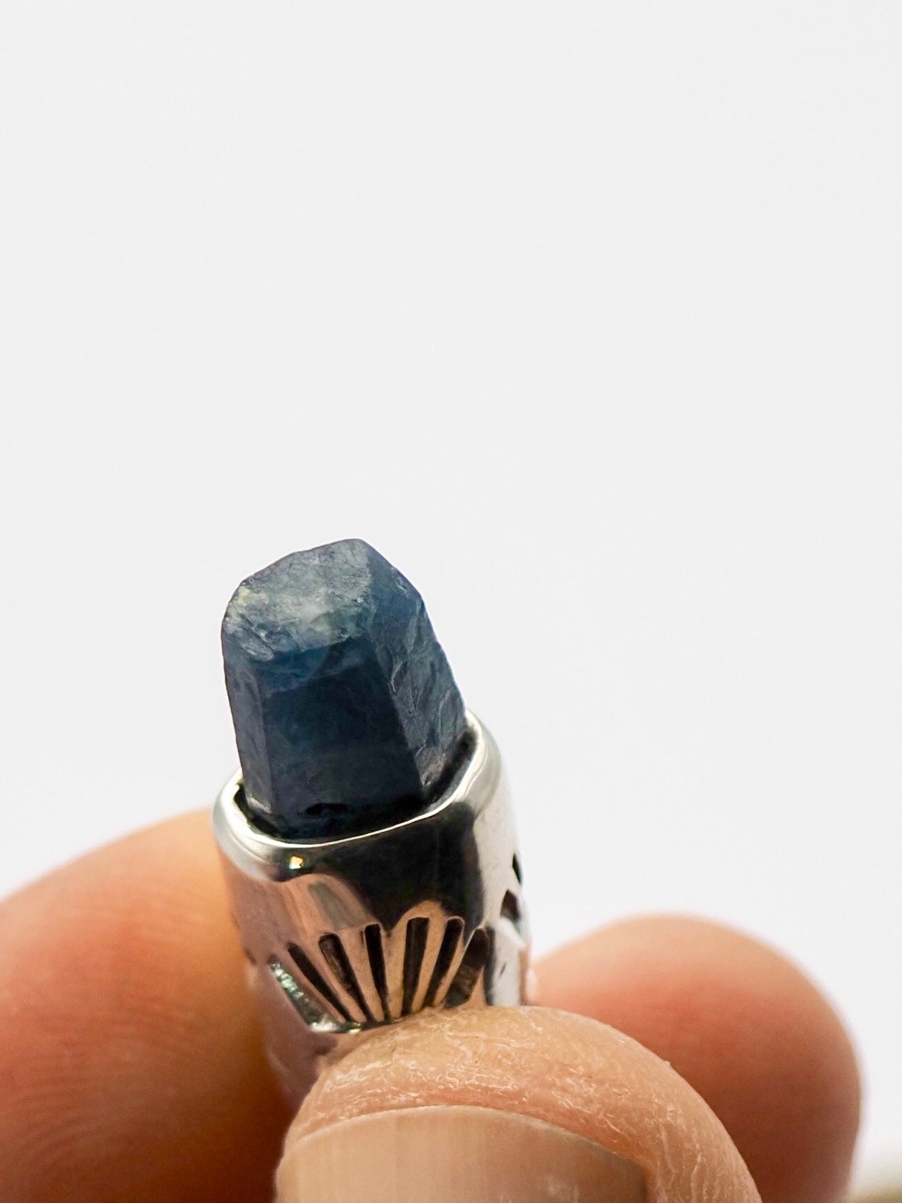 Sapphire Astral Eyes Talisman Necklace