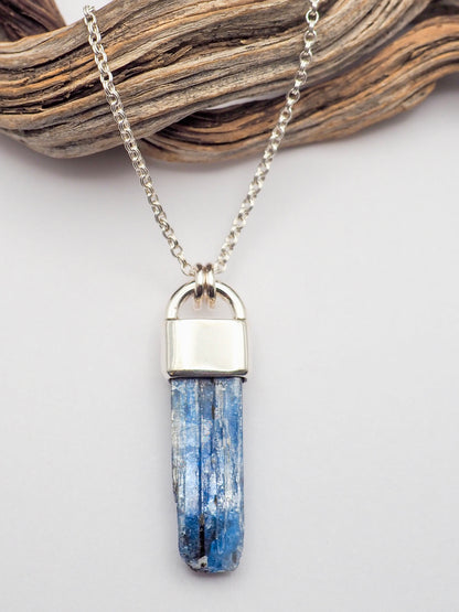 Blue Kyanite Talisman Necklace