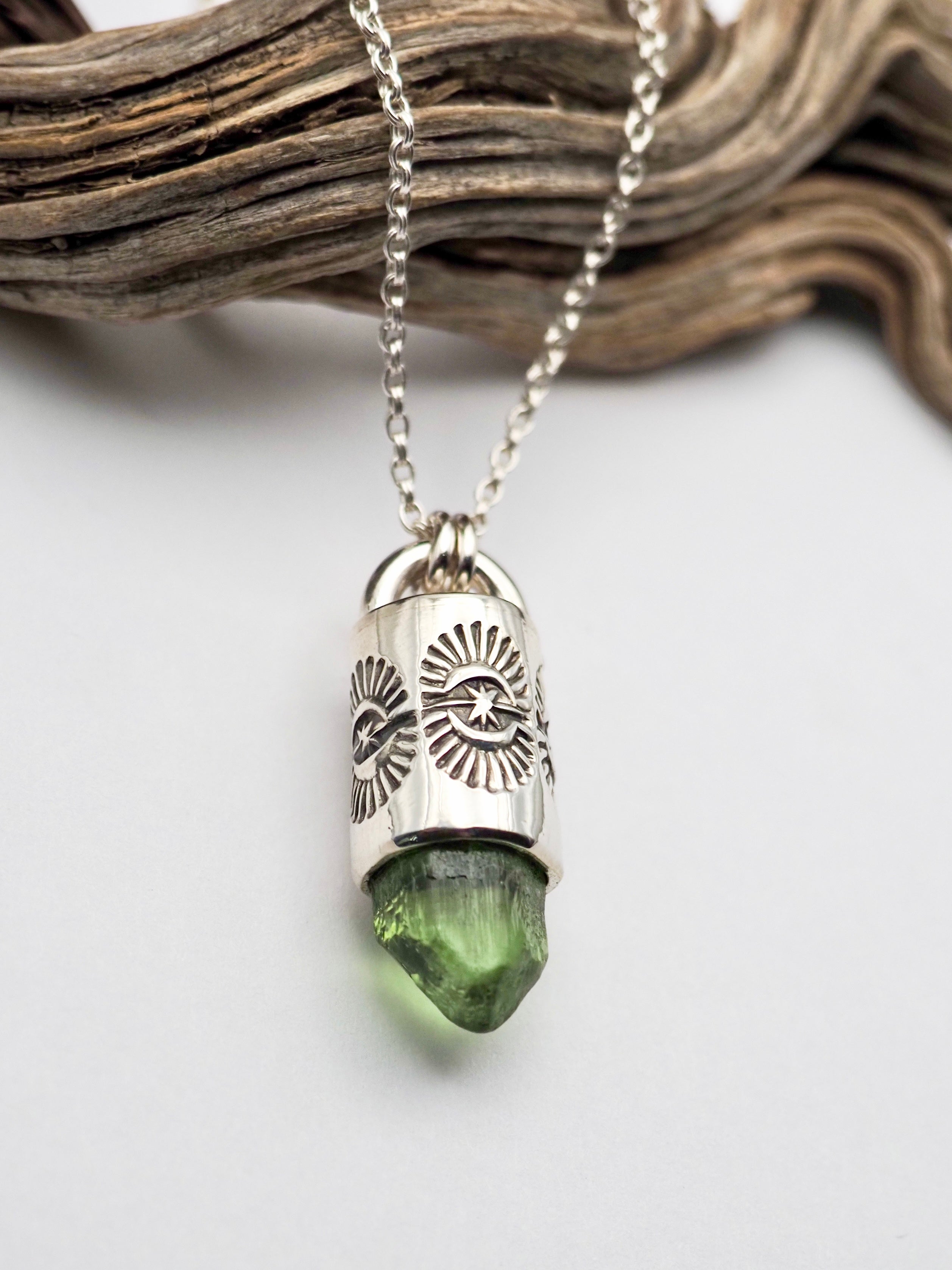 Peridot Portal Talisman Necklace