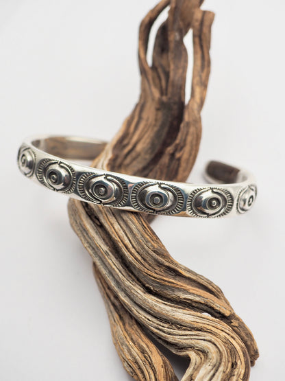 MTO Tumbleweed Hand Stamped Heavyweight Stacker Cuff