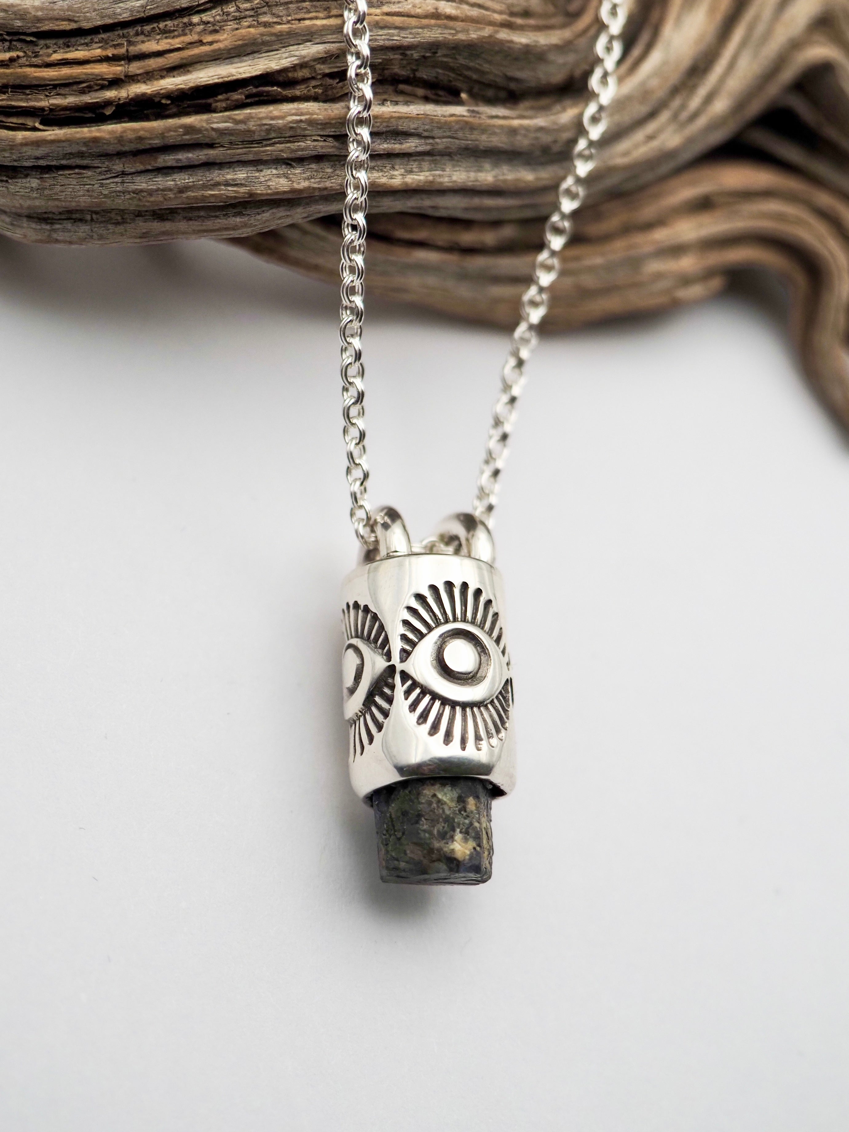 Alexandrite Eye Talisman Necklace