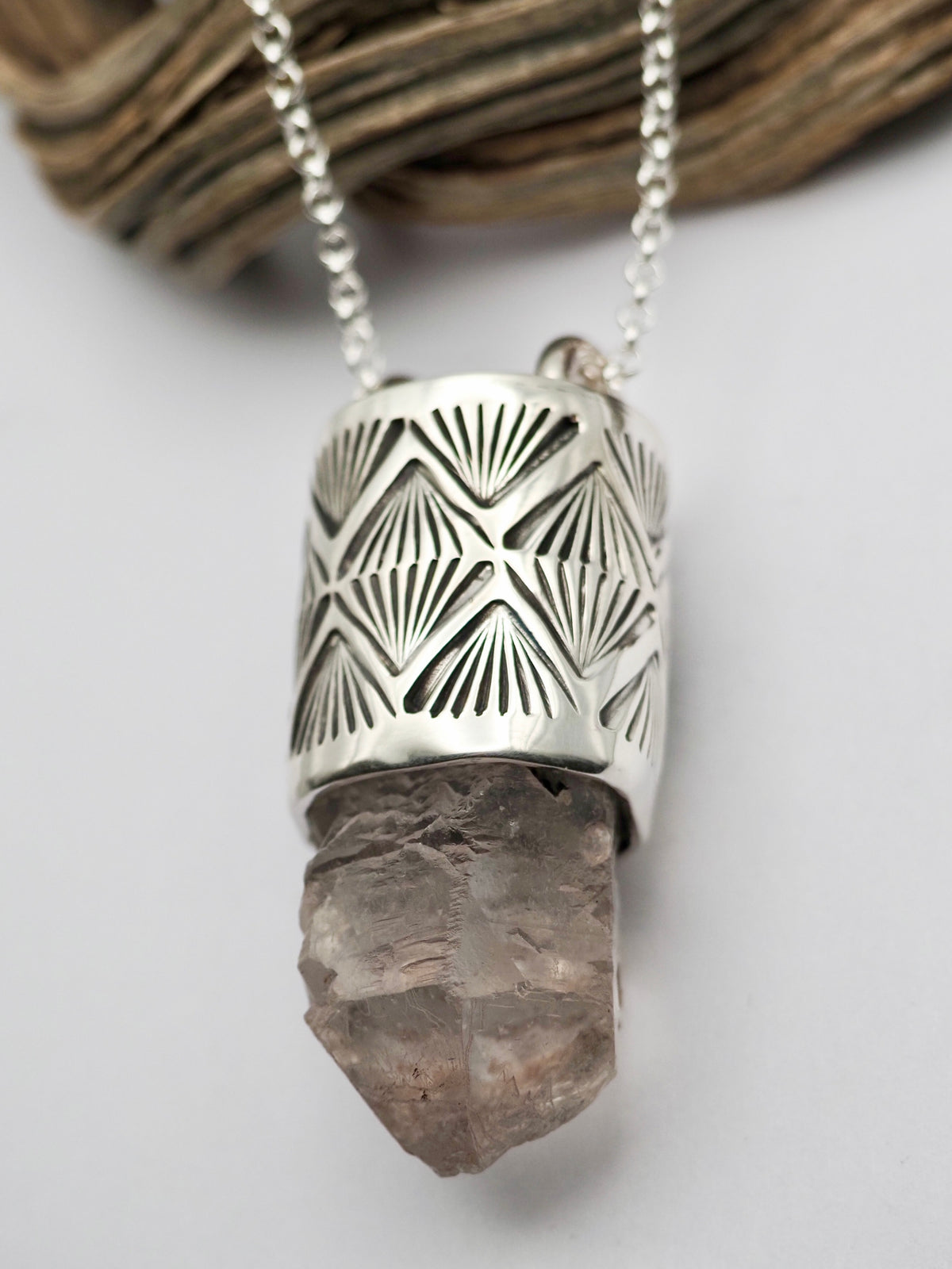 Nirvana Quartz Arroyo Talisman Necklace