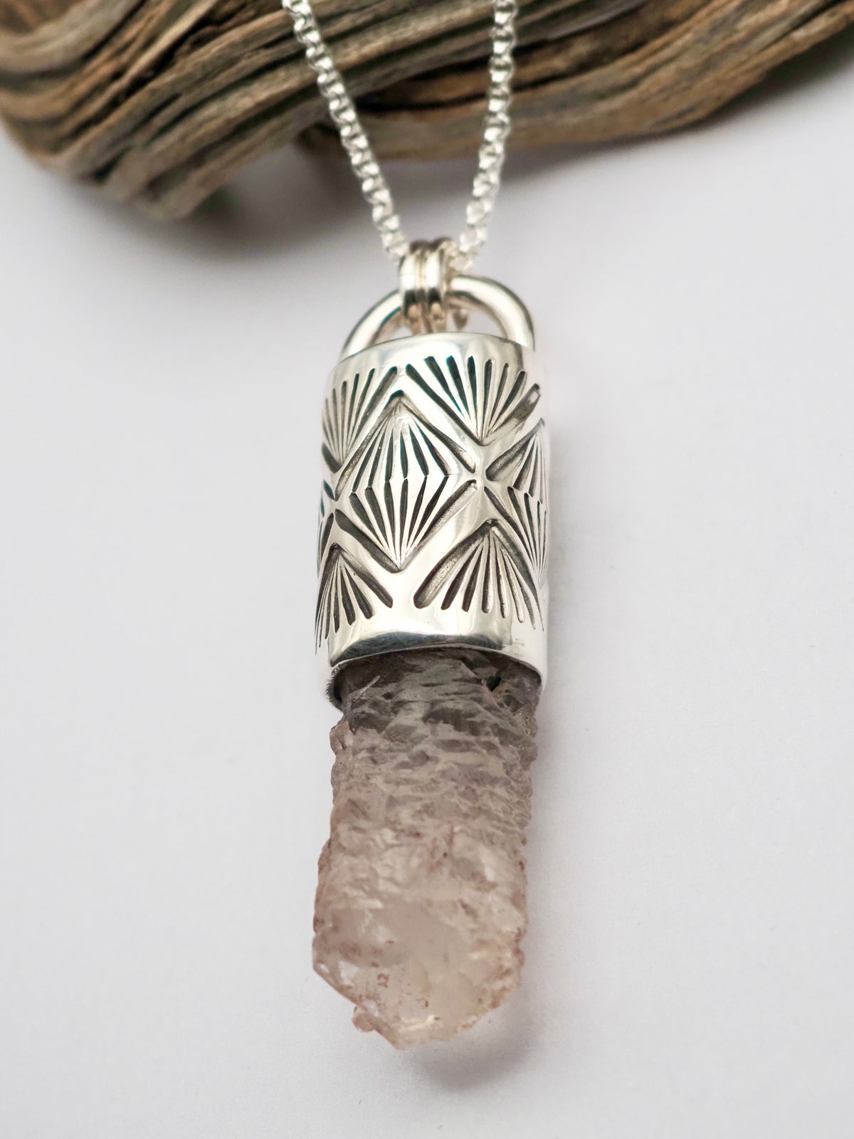 Nirvana Quartz Arroyo Talisman Necklace