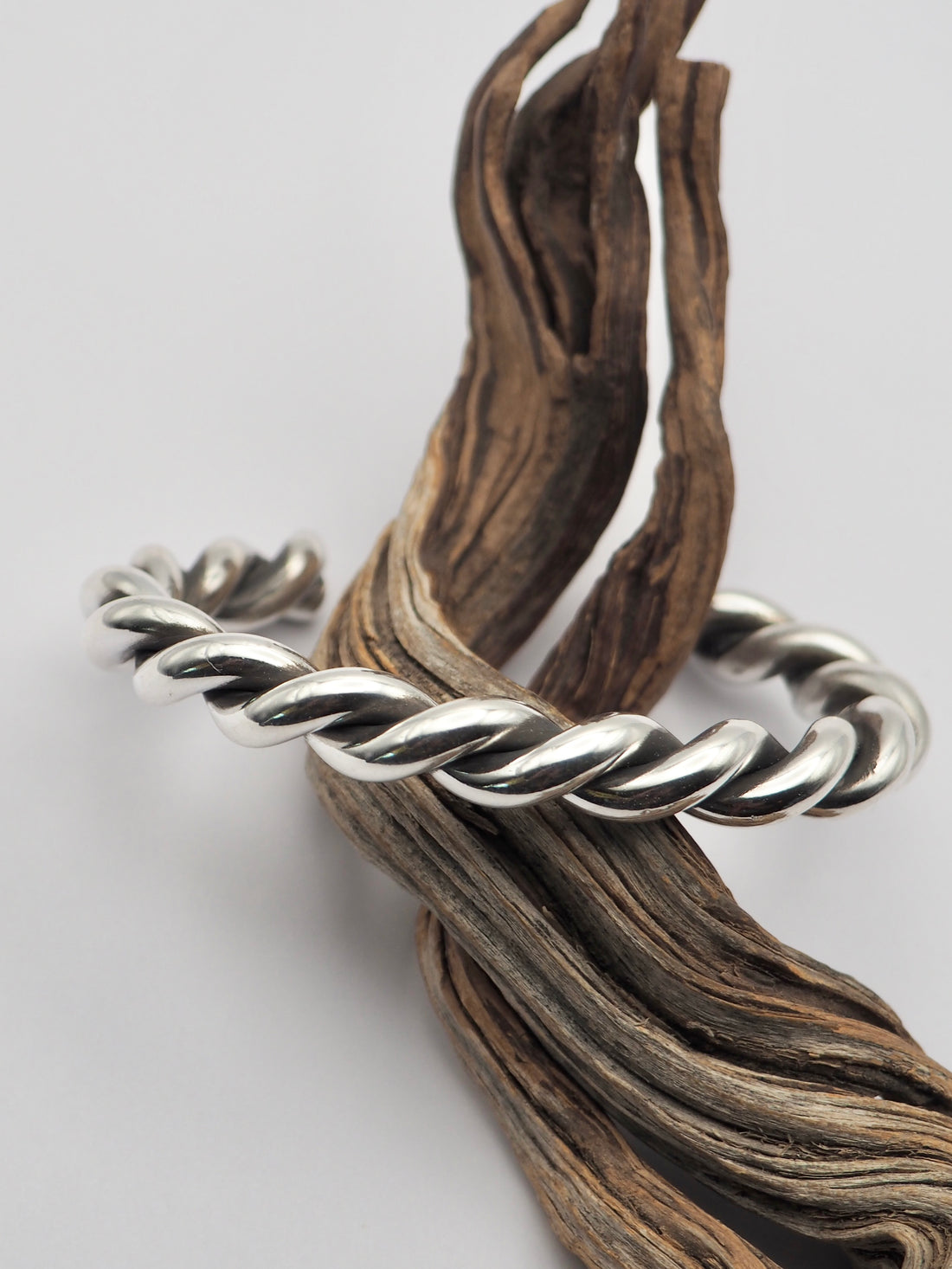 6g Fine Silver Twist Cuff XS