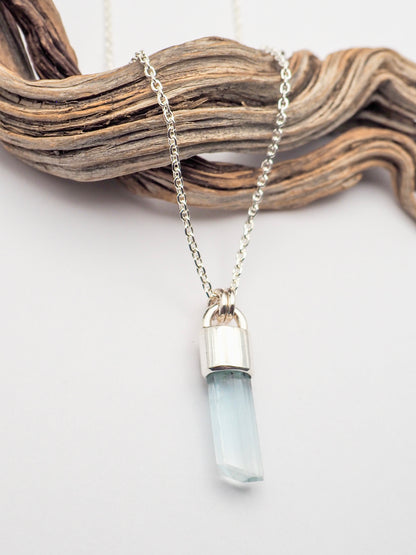 Aquamarine Talisman Necklace