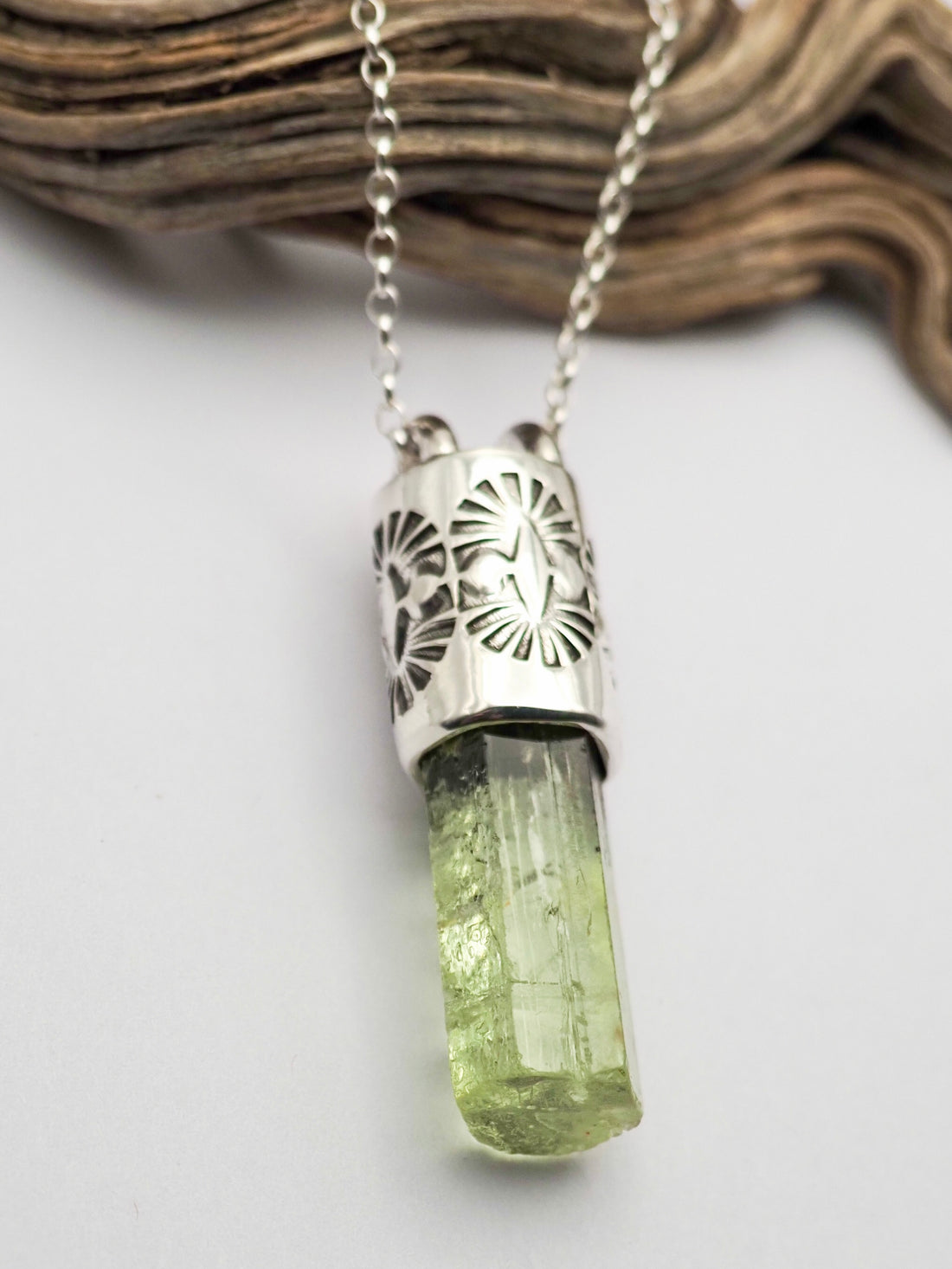 Heliodor Palmas Talisman Necklace